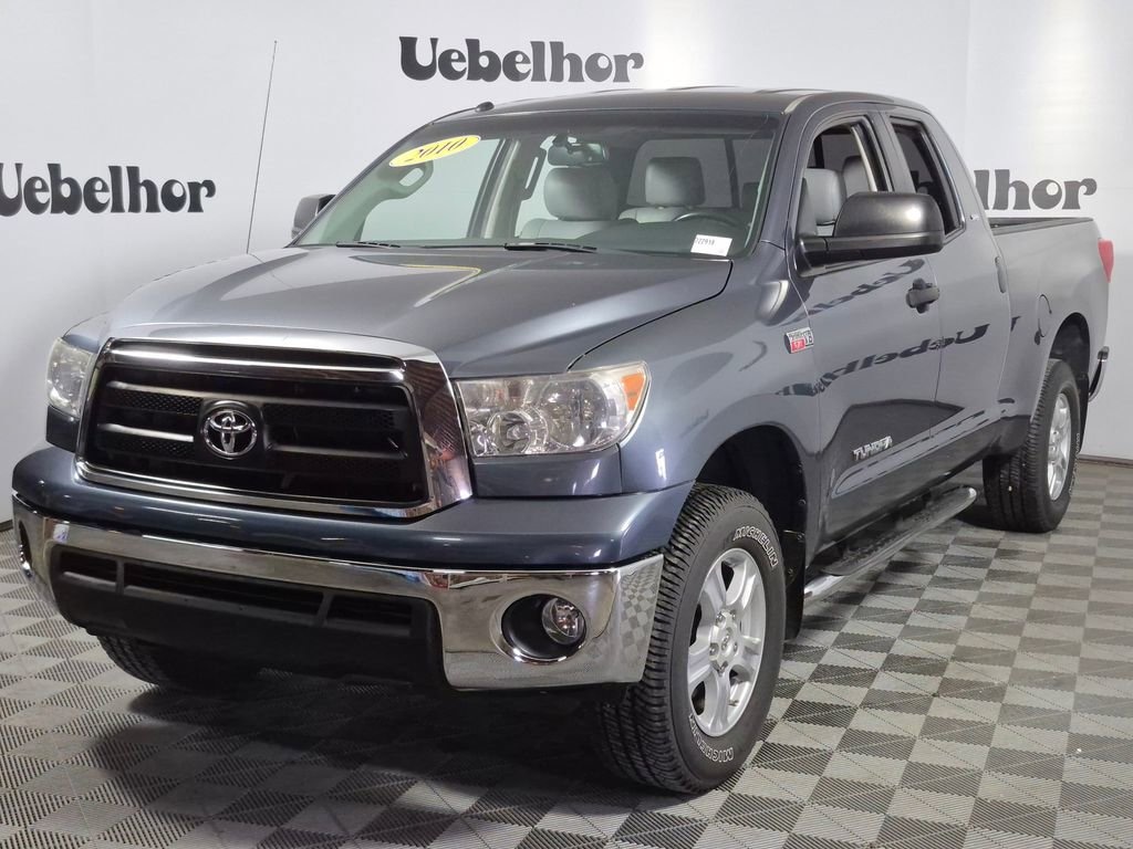 Used 2010 Toyota Tundra 4WD Truck Dbl 5.7L FFV V8 6-Spd AT (Natl) Truck Double Cab