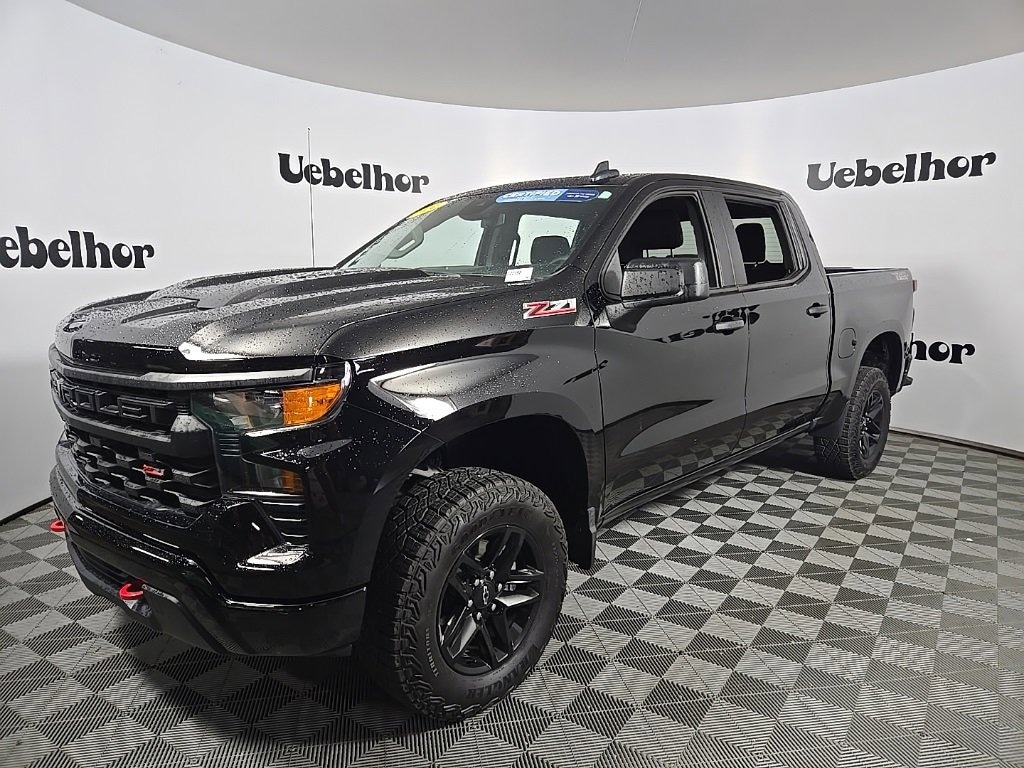 Certified 2024 Chevrolet Silverado 1500 Custom Trail Boss Truck Crew Cab