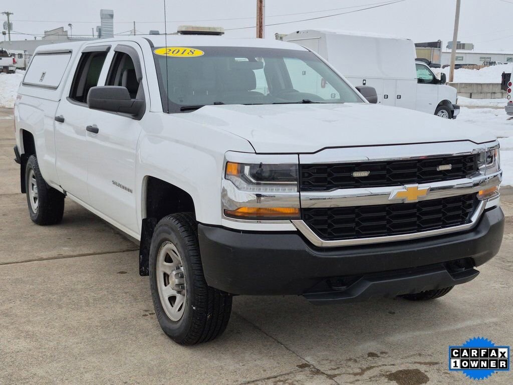 Used 2018 Chevrolet Silverado 1500 Work Truck Truck Crew Cab