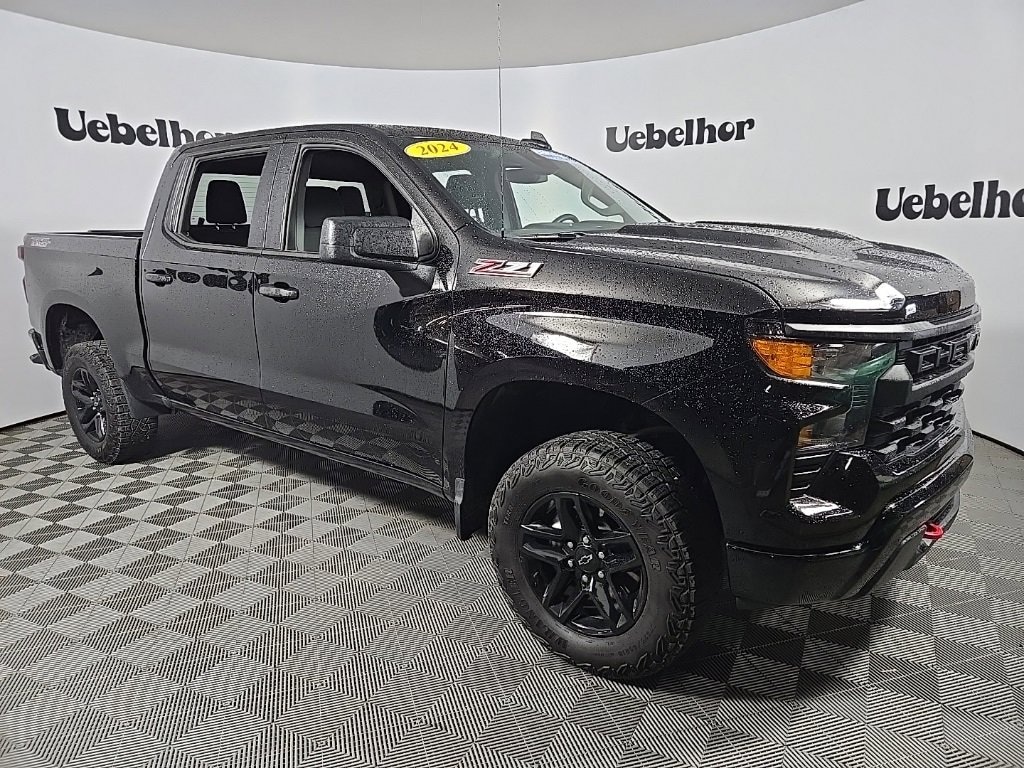 Certified 2024 Chevrolet Silverado 1500 Custom Trail Boss Truck Crew Cab