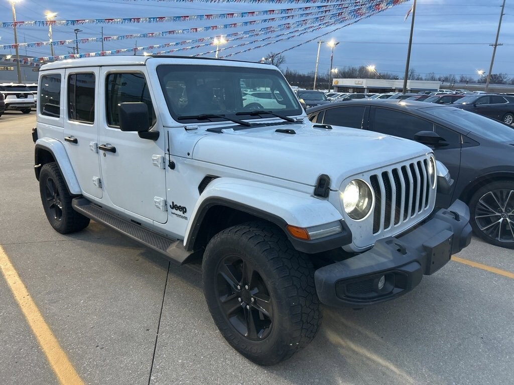 Used 2021 Jeep Wrangler Unlimited Sahara Altitude