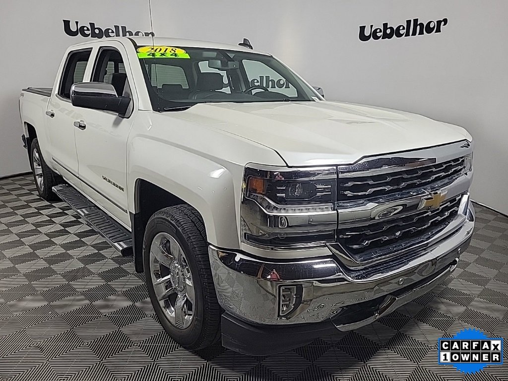 Used 2018 Chevrolet Silverado 1500 LTZ Truck