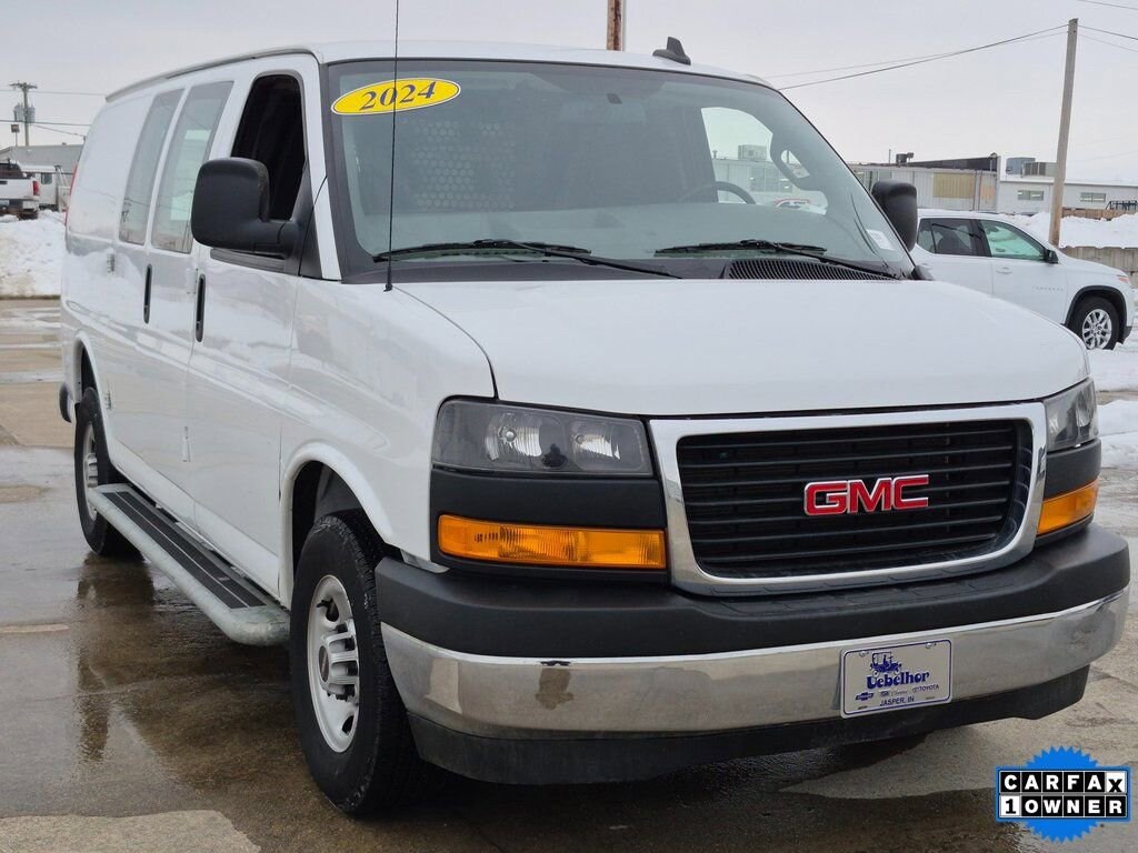 Certified 2024 GMC Savana Cargo 2500 Work Van Van