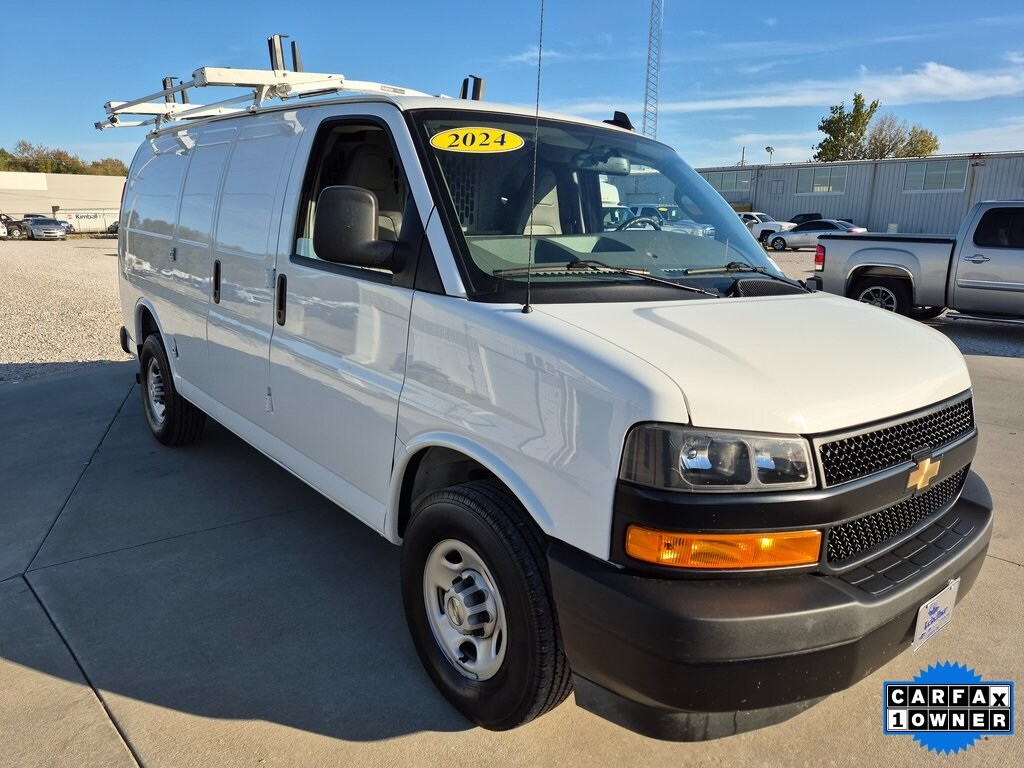 Used 2024 Chevrolet Express Cargo 2500 Work Van Van Cargo Van