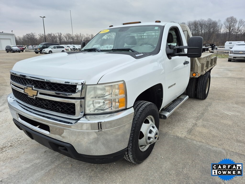 Used 2011 Chevrolet Silverado 3500HD Chassis Work Truck Truck Regular Cab