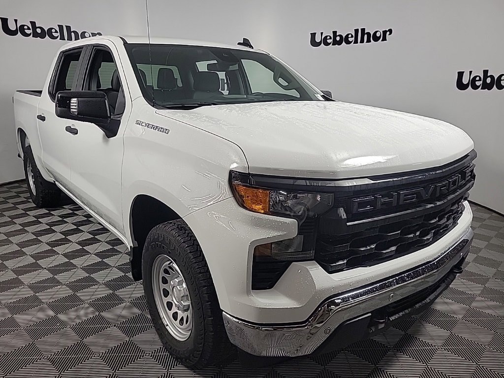 New 2025 Chevrolet Silverado 1500 Work Truck Truck Crew Cab