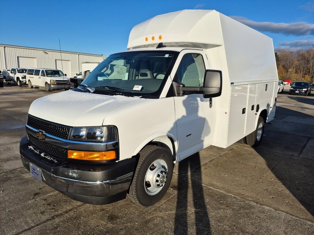 New 2025 Chevrolet Express Cutaway Work Van Truck