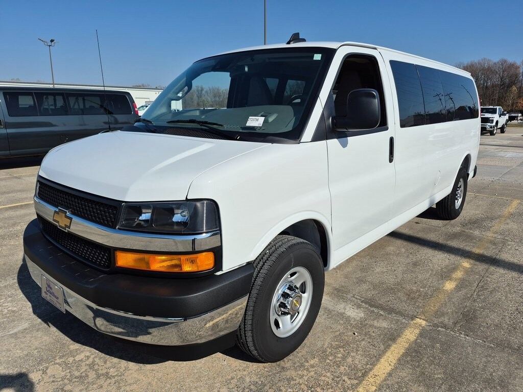New 2025 Chevrolet Express Cargo 3500 LT Van Extended Passenger Van