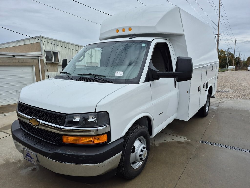 New 2025 Chevrolet Express Cutaway Work Van Truck
