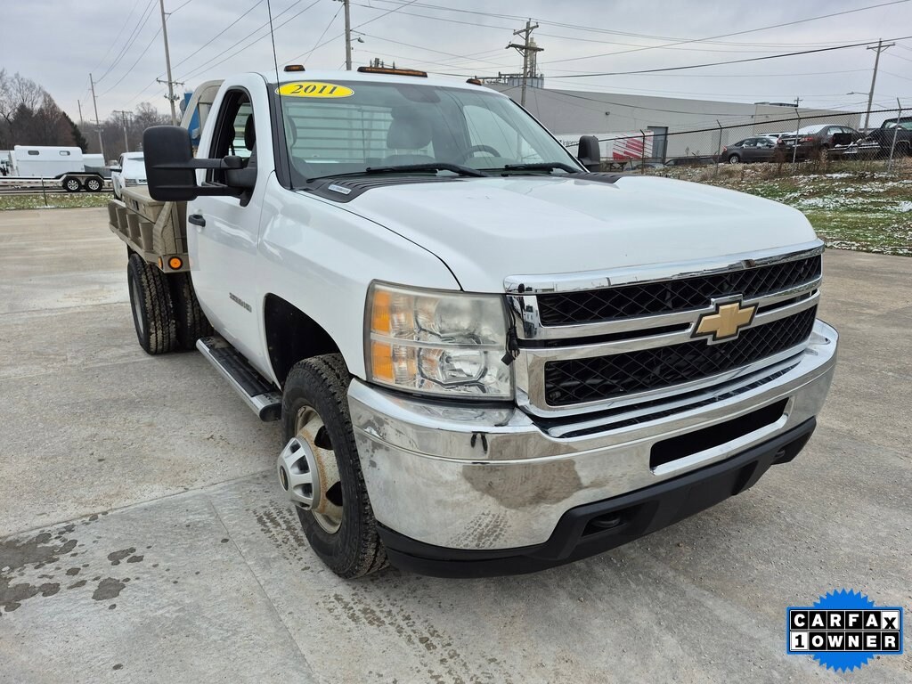 Used 2011 Chevrolet Silverado 3500HD Chassis Work Truck Truck Regular Cab