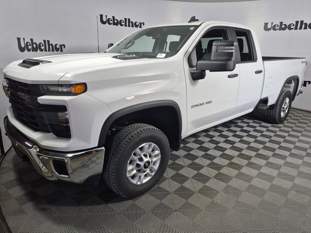 New 2025 Chevrolet Silverado 2500 HD Work Truck Truck Double Cab