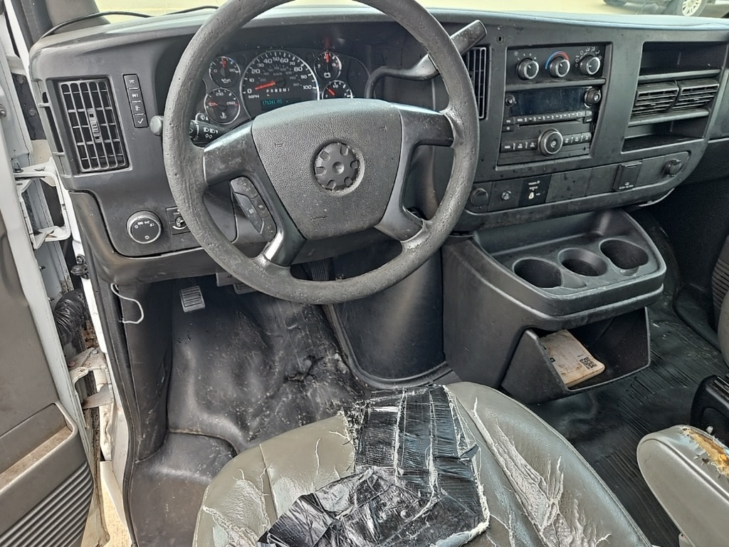Used 2015 Chevrolet Express Cargo Work Van with VIN 1GCWGFCF6F1104231 for sale in Jasper, IN