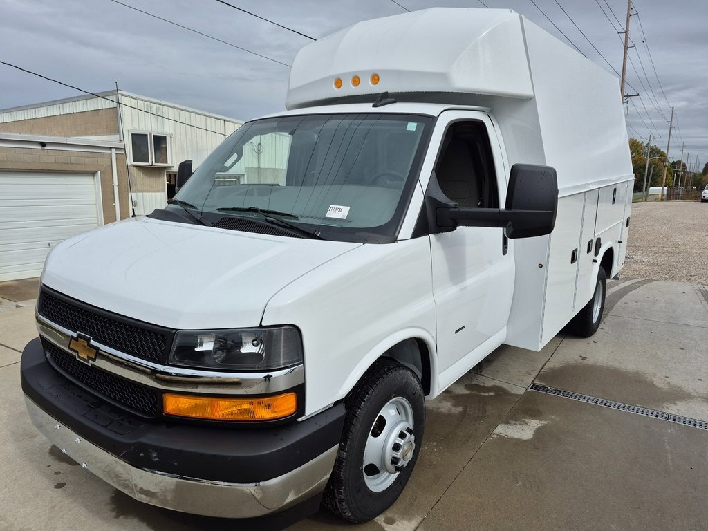 New 2025 Chevrolet Express Cutaway Work Van Truck