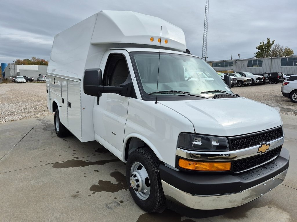New 2025 Chevrolet Express Cutaway Work Van Truck