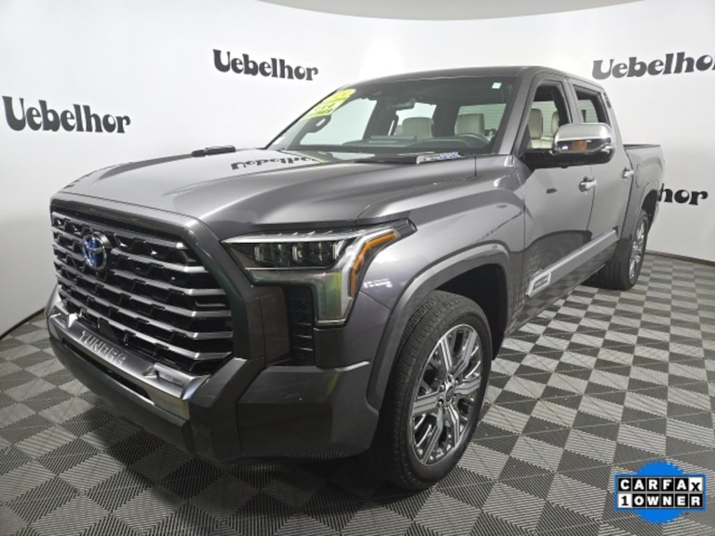 Used 2024 Toyota Tundra 4WD Capstone Hybrid Capstone Hybrid CrewMax 5.5 Bed