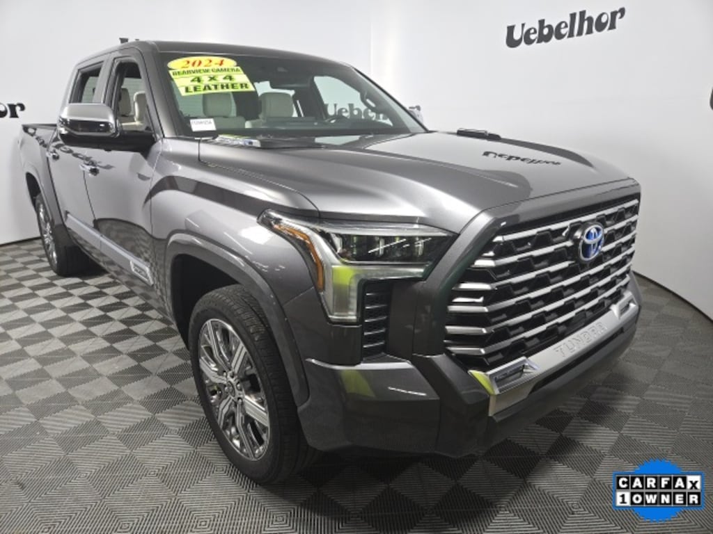 Used 2024 Toyota Tundra 4WD Capstone Hybrid Capstone Hybrid CrewMax 5.5 Bed