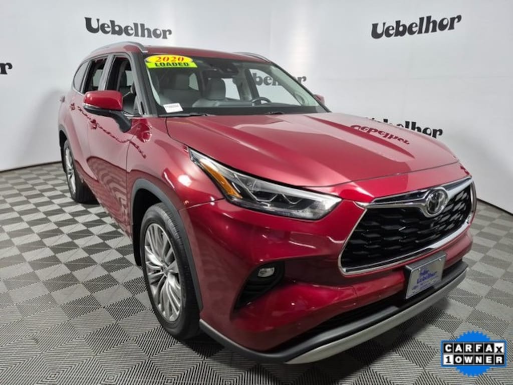 Certified 2020 Toyota Highlander Platinum SUV