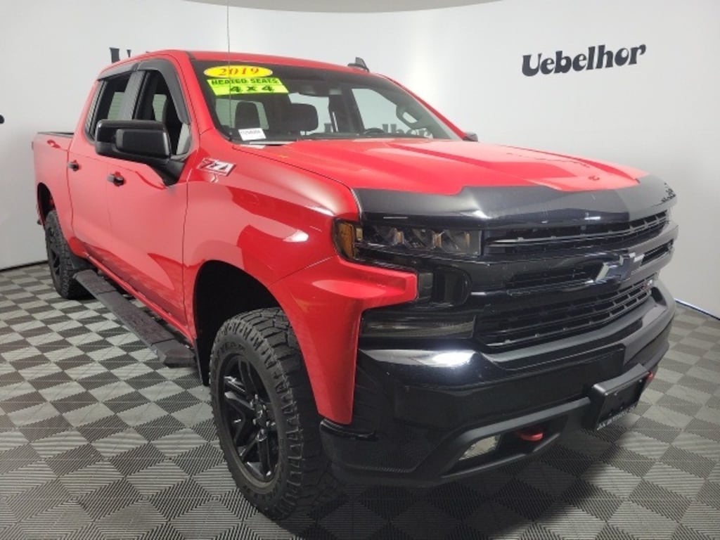 Used 2019 Chevrolet Silverado 1500 LT Trail Boss Truck Crew Cab