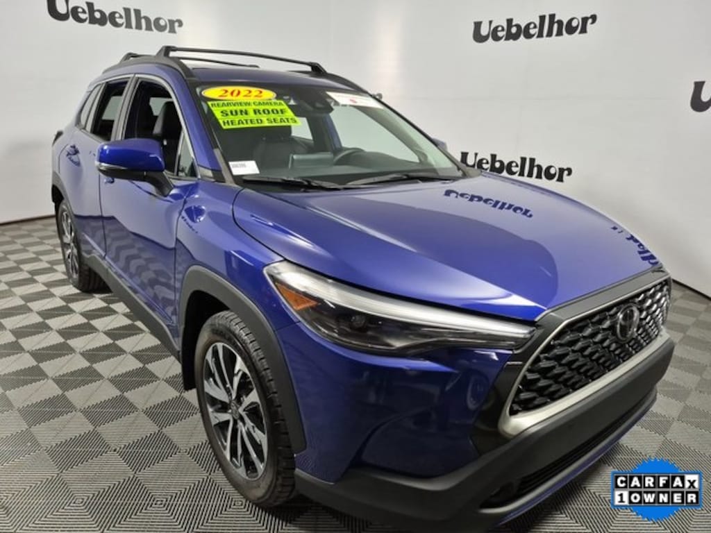 Certified 2022 Toyota Corolla Cross XLE SUV