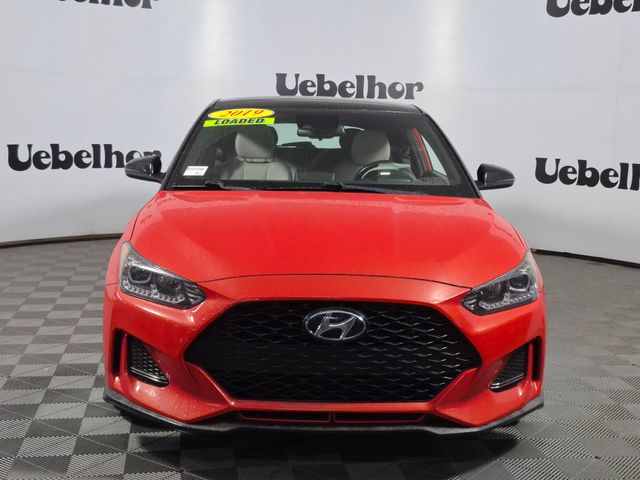 Used 2019 Hyundai Veloster Ultimate with VIN KMHTH6AB1KU005580 for sale in Jasper, IN