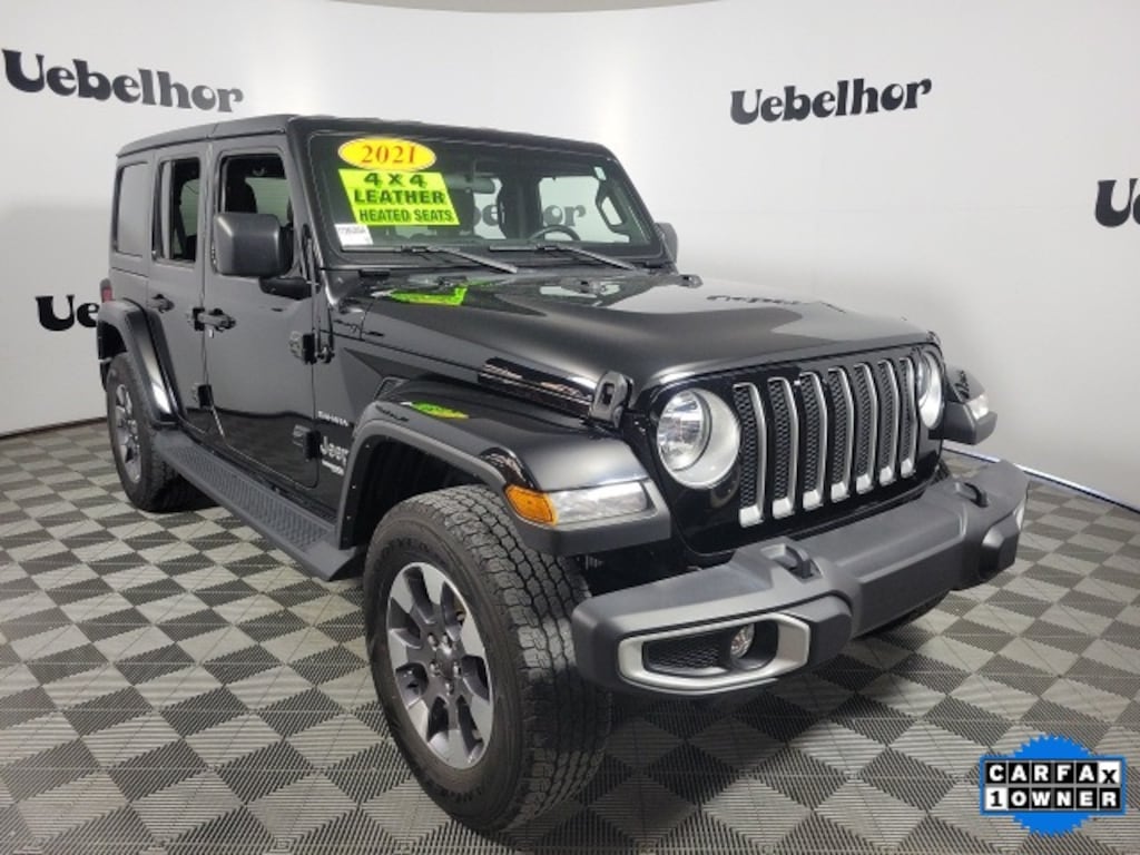 Used 2021 Jeep Wrangler Unlimited Sahara SUV