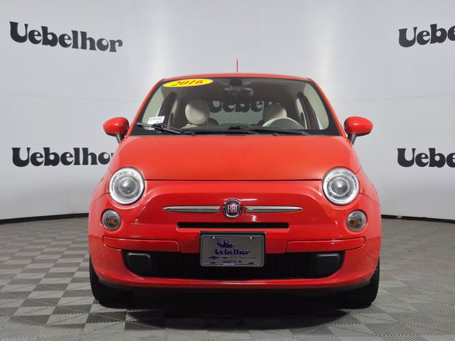 Used 2016 FIAT 500 Easy with VIN 3C3CFFKR2GT184501 for sale in Jasper, IN