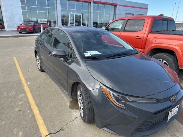 Certified 2023 Toyota Corolla LE with VIN 5YFB4MDE1PP006609 for sale in Northfield, Minnesota