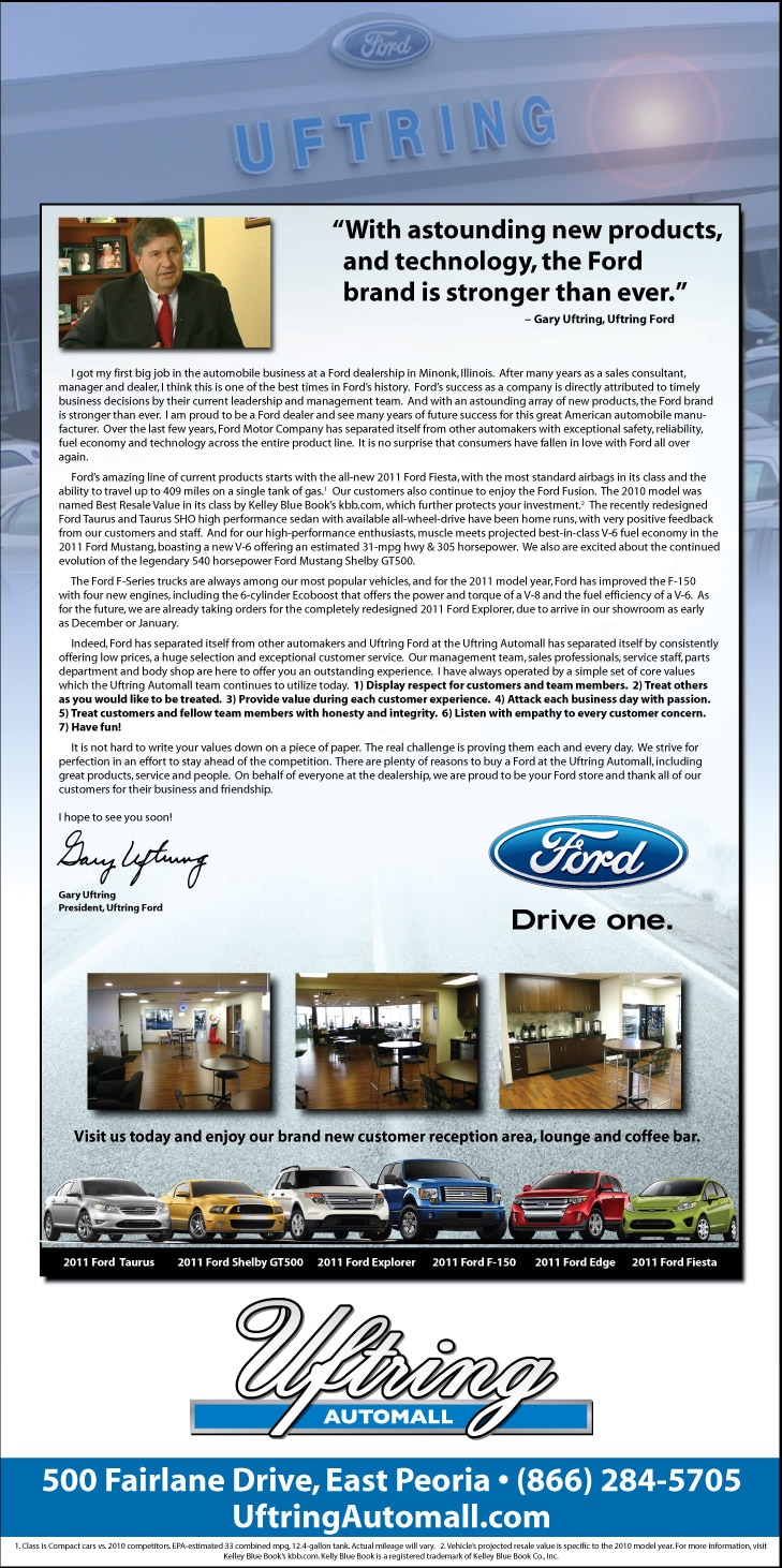 Uftring ford inc east peoria il