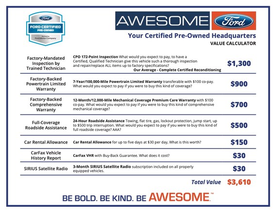 About Ford Cpo Awesome Ford