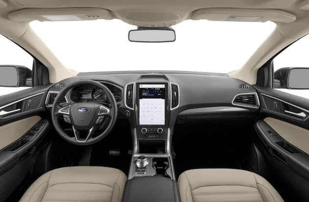 Ford Edge dashboard view