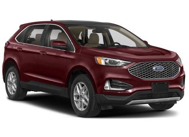 Maroon Ford Edge
