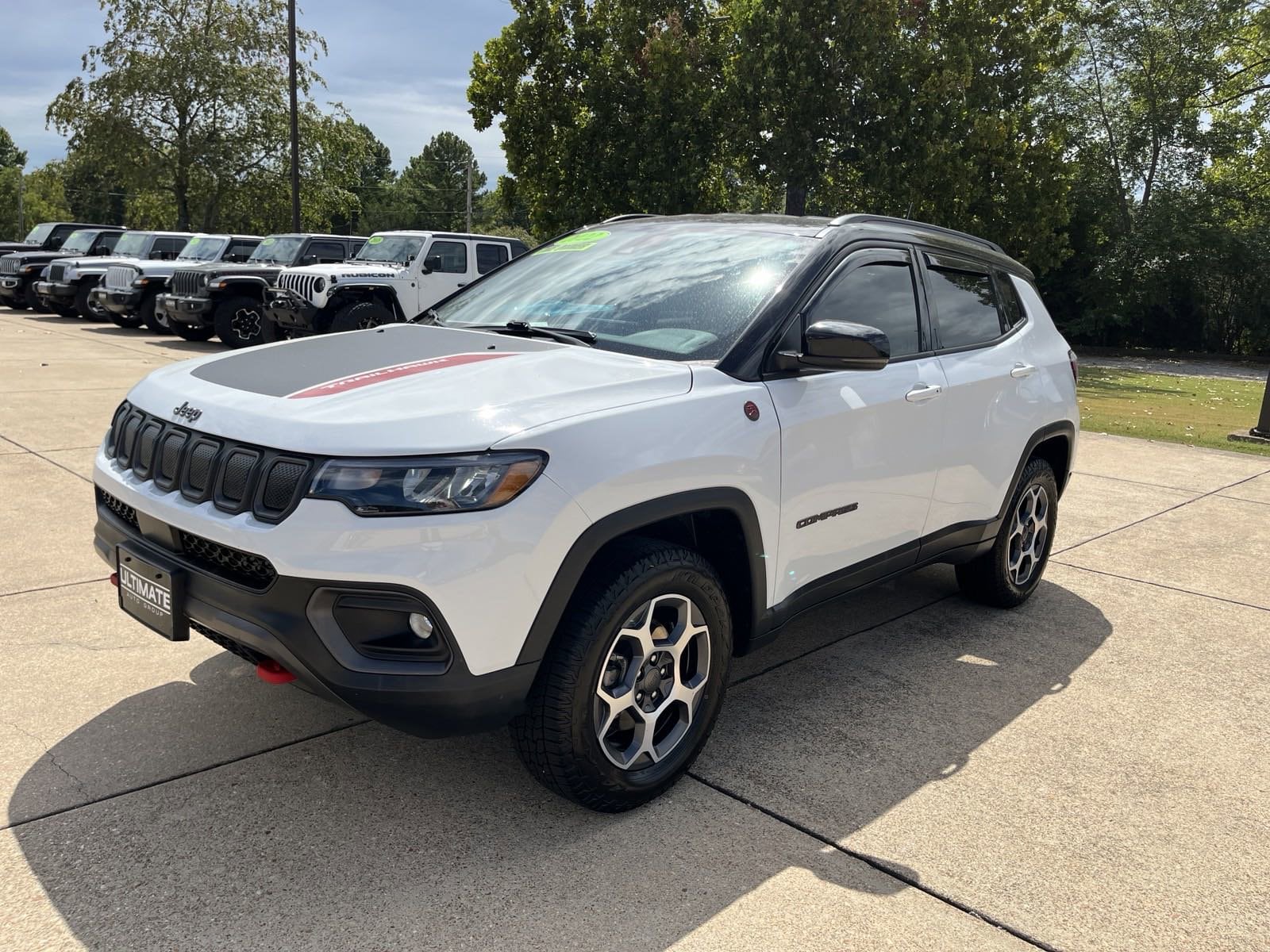 Used 2022 Jeep Compass Trailhawk with VIN 3C4NJDDBXNT222514 for sale in Mountain Home, AR