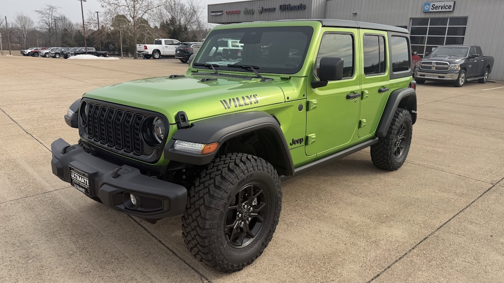 New 2026 Jeep Wrangler 4-DOOR WILLYS Sport Utility