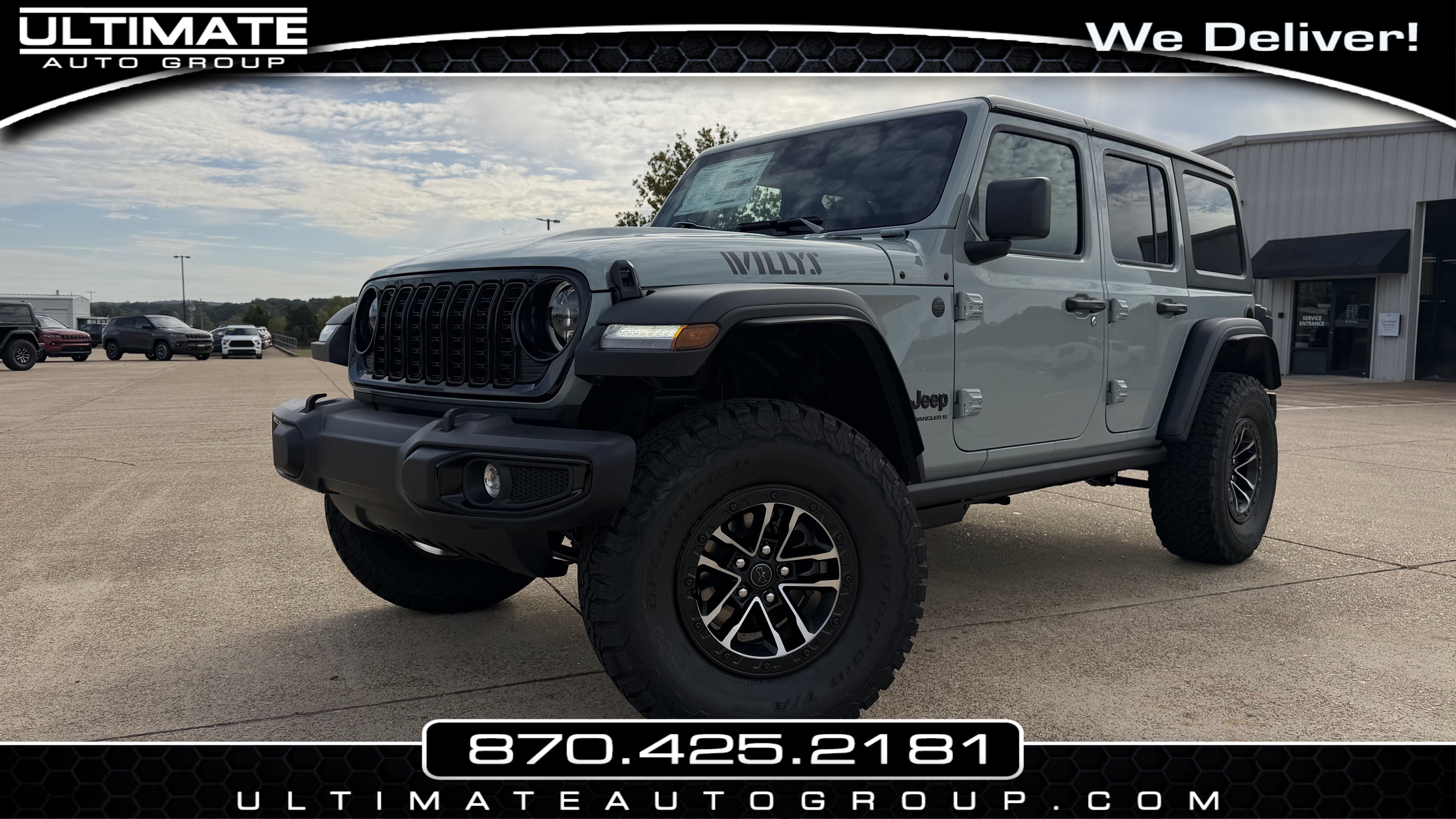 New 2026 Jeep Wrangler 4-DOOR SPORT Sport Utility