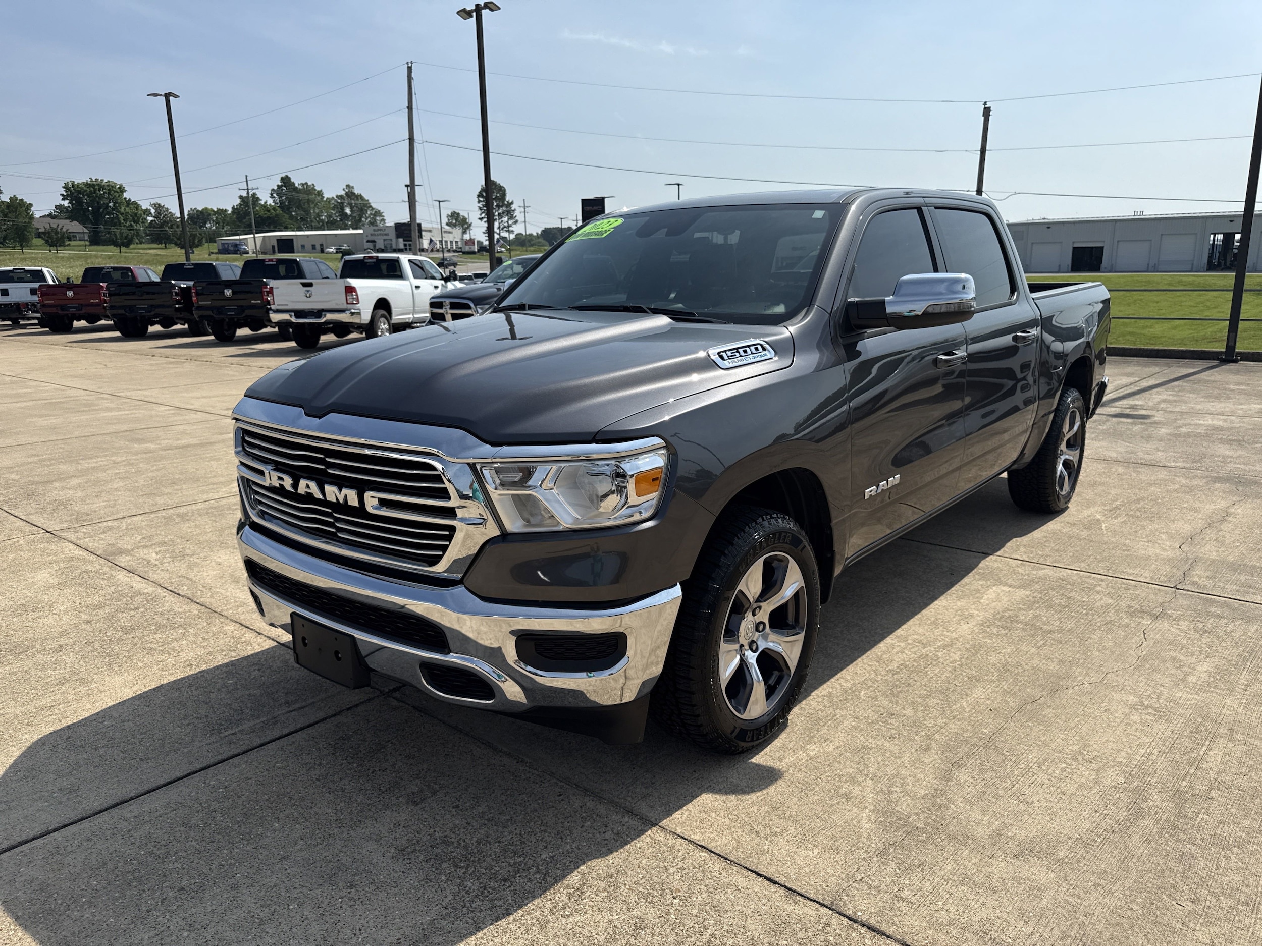 Used 2023 RAM Ram 1500 Pickup Laramie with VIN 1C6SRFJTXPN641574 for sale in Mountain Home, AR