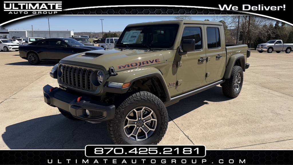 New 2026 Jeep Gladiator MOJAVE 4X4 Pickup