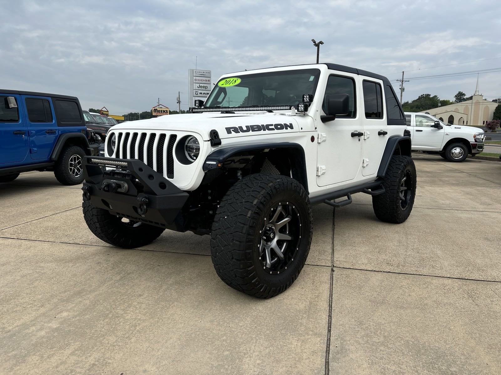 Used 2018 Jeep All-New Wrangler Unlimited Rubicon with VIN 1C4HJXFG1JW148430 for sale in Mountain Home, AR