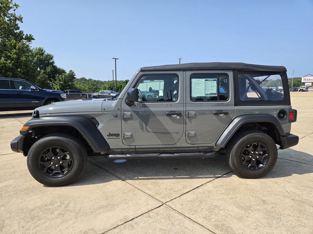 Used 2023 Jeep Wrangler 4-DOOR SPORT 4X4 SUV