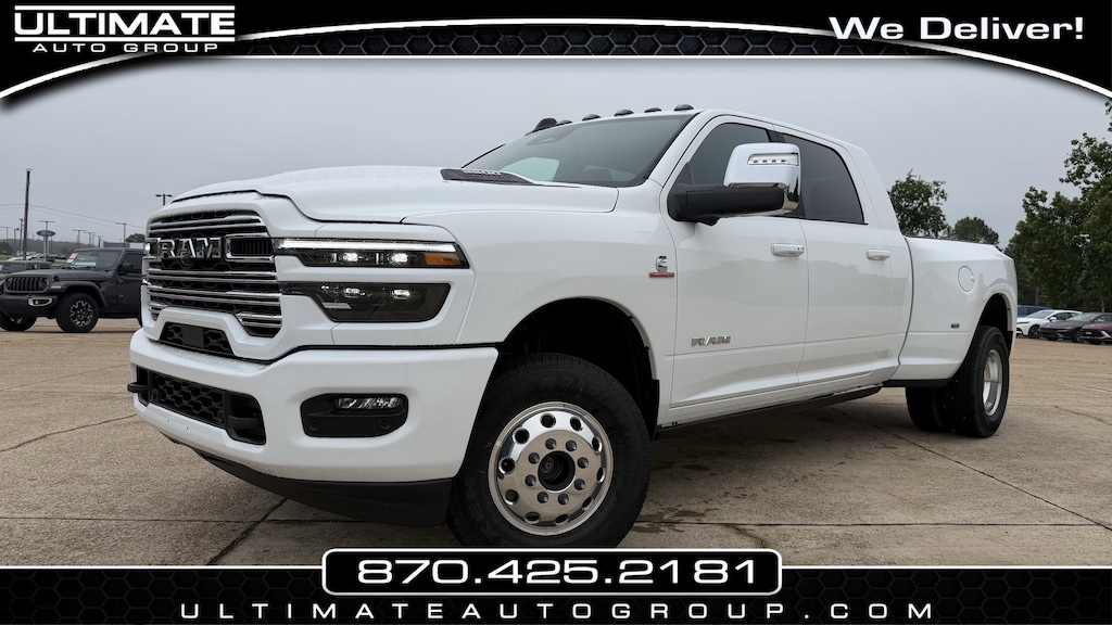 New 2026 Ram 3500 LARAMIE MEGA CAB 4X4 6'4 BOX Pickup
