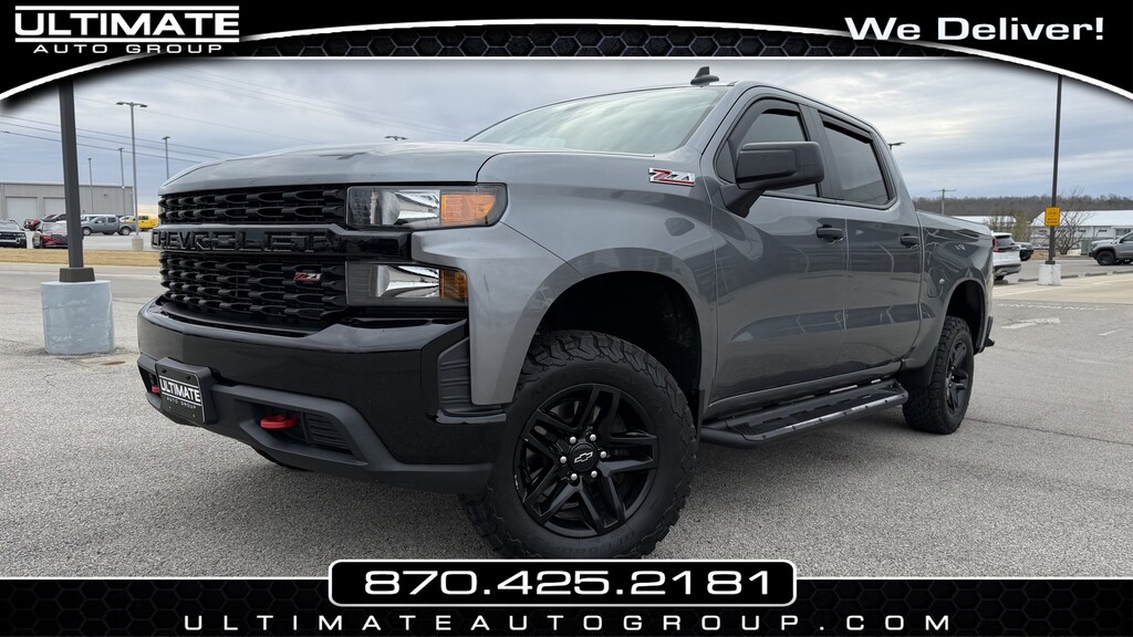 Used 2019 Chevrolet Silverado 1500 Custom Trail Boss Truck