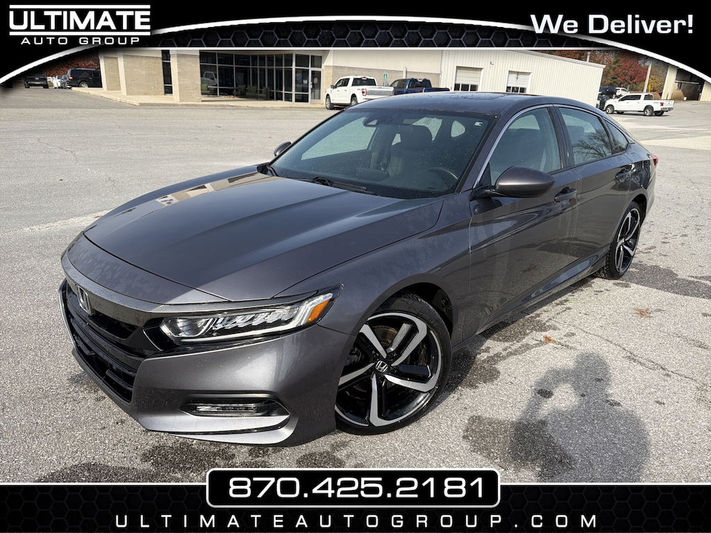 Used 2018 Honda Accord Sedan Sport 2.0T Sport 2.0T Auto