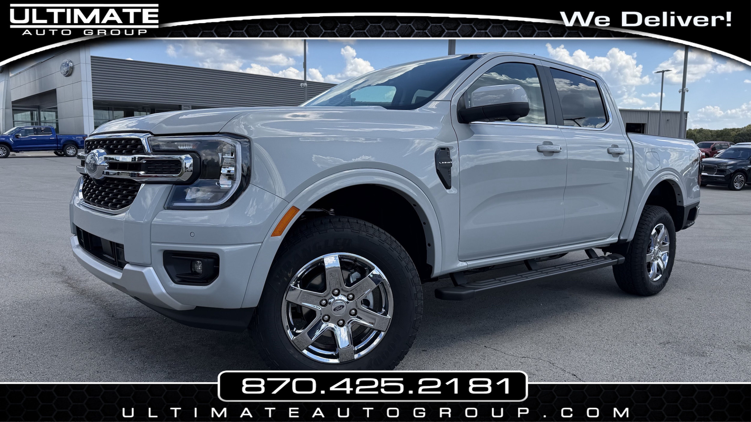 2026 Ford Ranger LARIAT 4WD SuperCrew 5 Box 