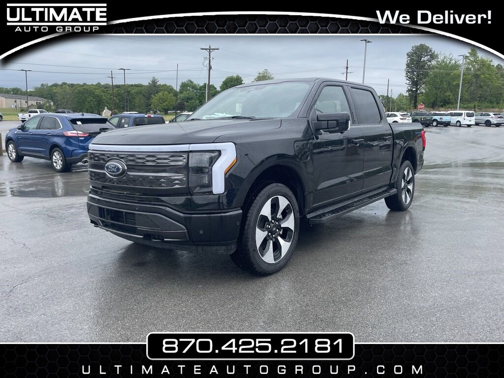 New 2023 Ford F-150 Lightning Platinum Platinum 4WD SuperCrew 5.5 Box