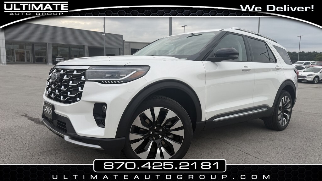 New 2026 Ford Explorer Platinum Platinum 4WD