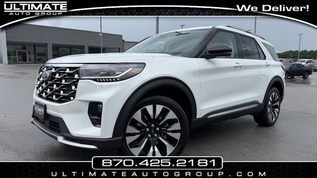 New 2026 Ford Explorer Platinum Platinum 4WD