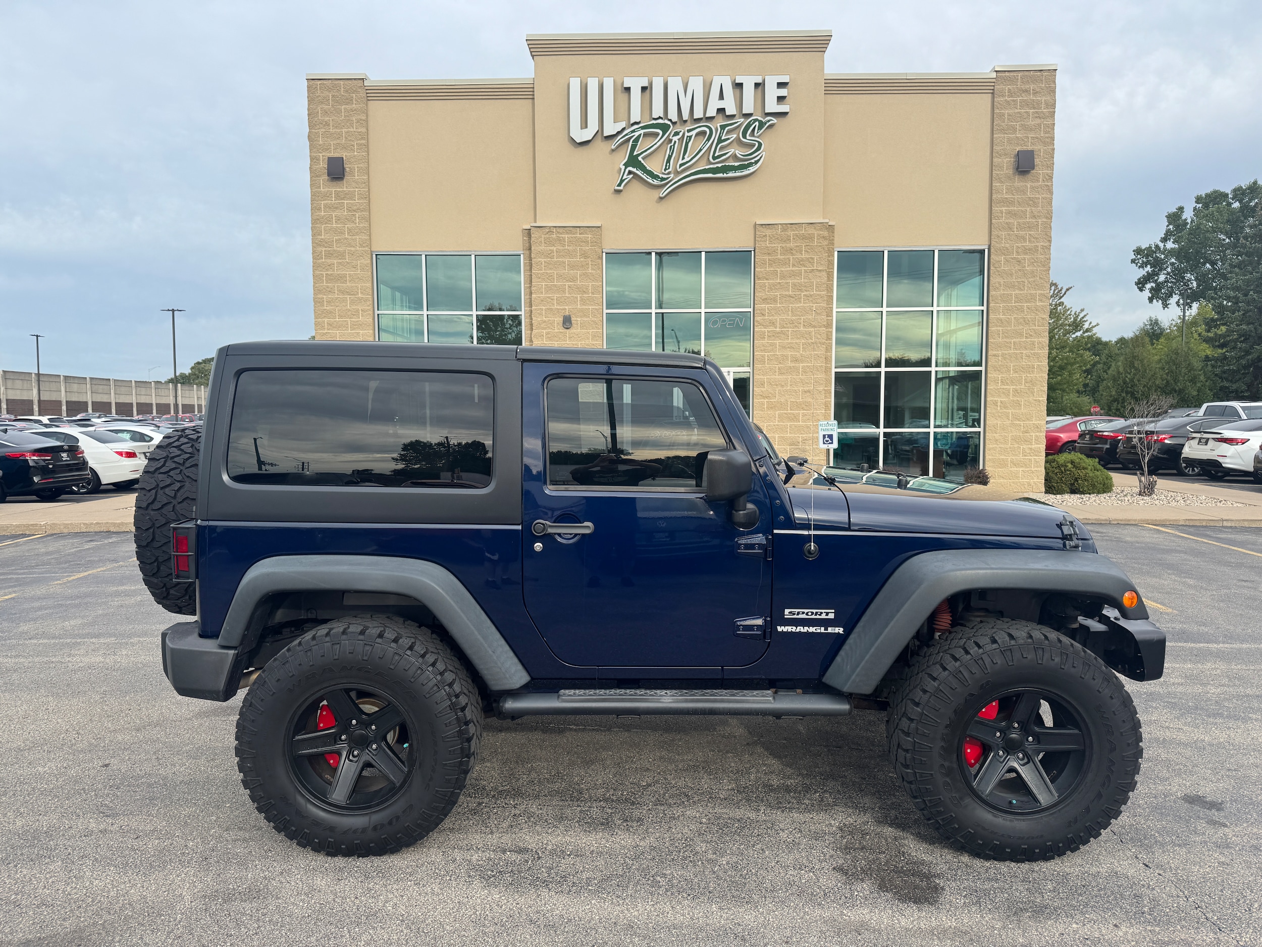 Blue 2013 Jeep Wrangler SUV / Crossover Four-Wheel Drive Automatic