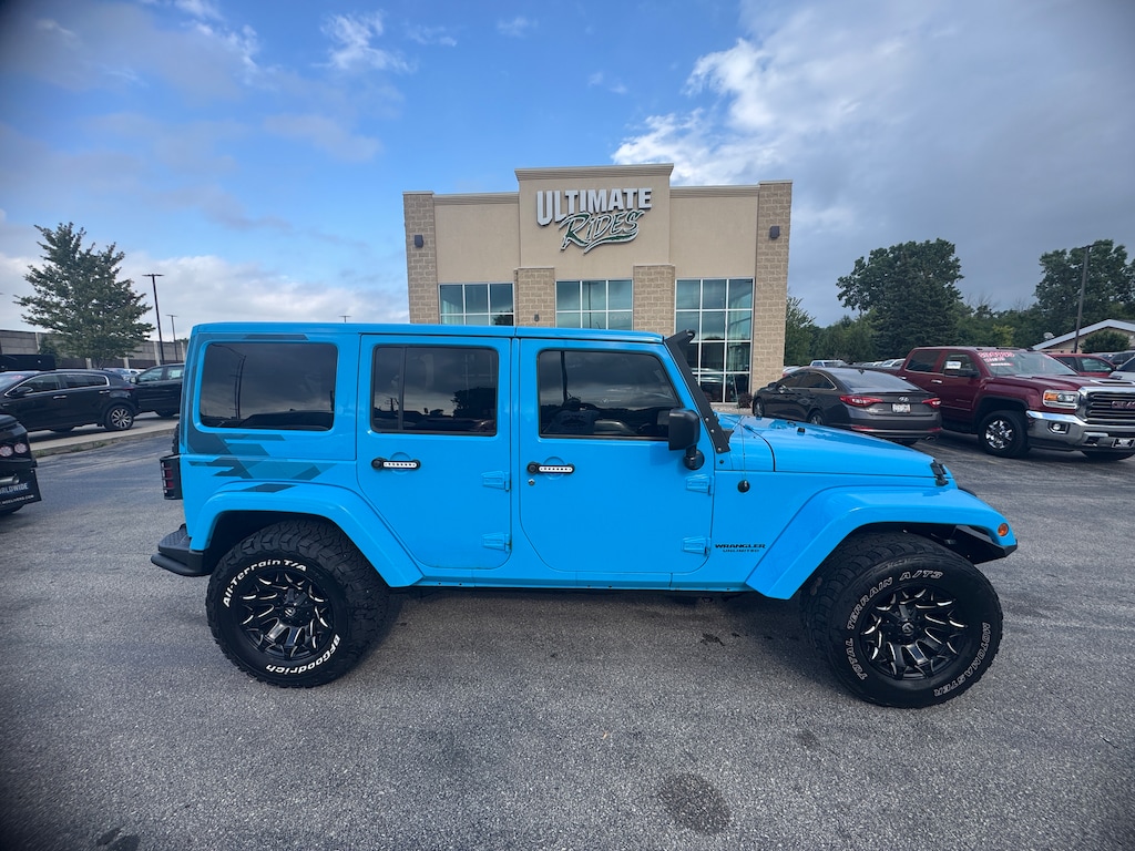 Used 2017 Jeep Wrangler JK Unlimited Sahara SUV