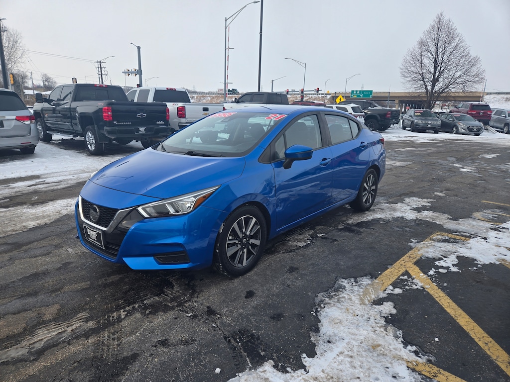 Used 2021 Nissan Versa SV Sedan