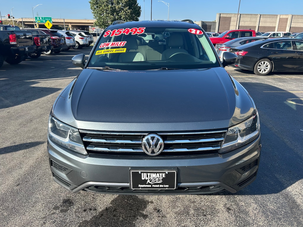 Used 2021 Volkswagen Tiguan 2.0T S 4MOTION SUV
