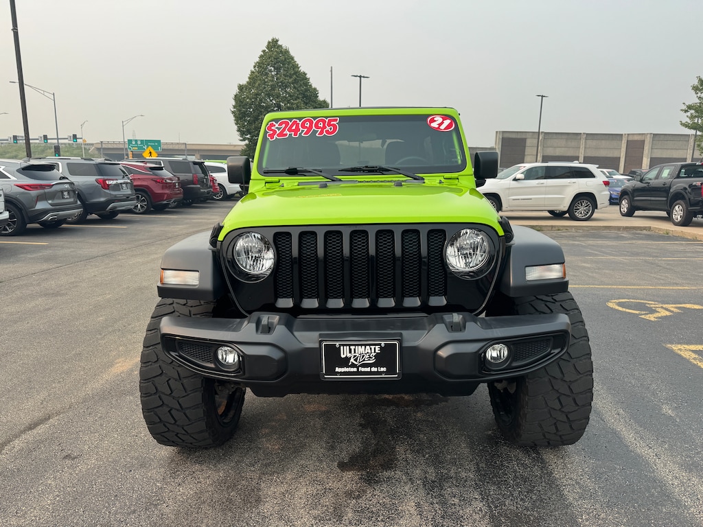 Used 2021 Jeep Wrangler Unlimited Sport SUV